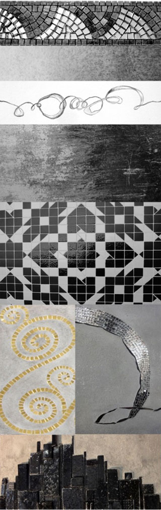 mosaique composition